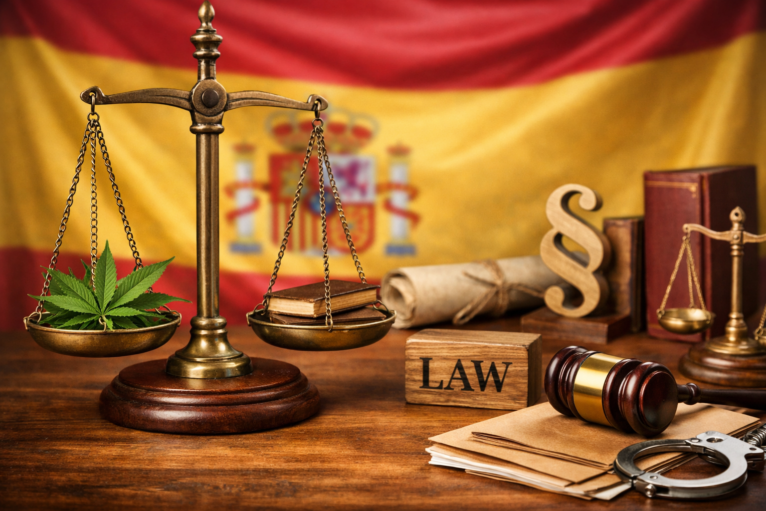 Spanish law illustrating the cannabis fine Spain for tourists