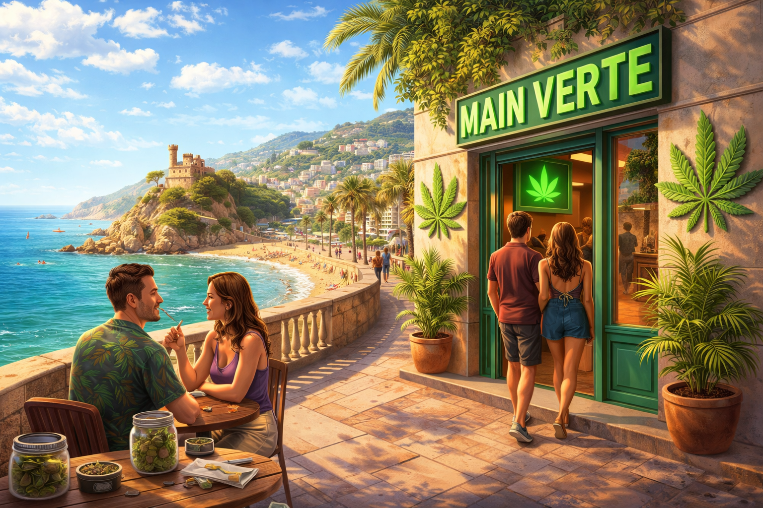 Coffee shop Lloret de Mar - La Main Verte cannabis club